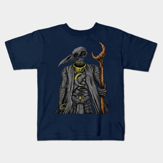 Khonshu  moon knight Kids T-Shirt by virgot